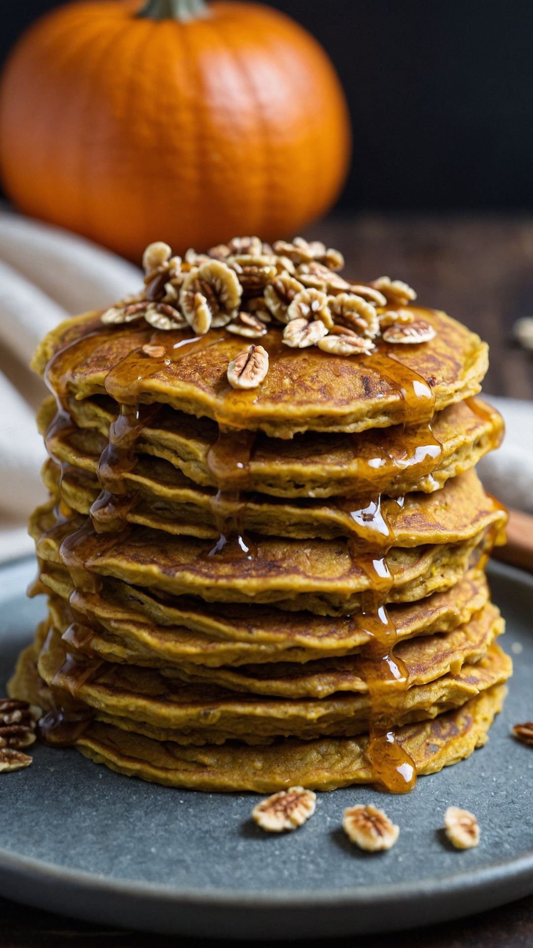 healthy pumpkin oatmeal pancakes copycat Recipe