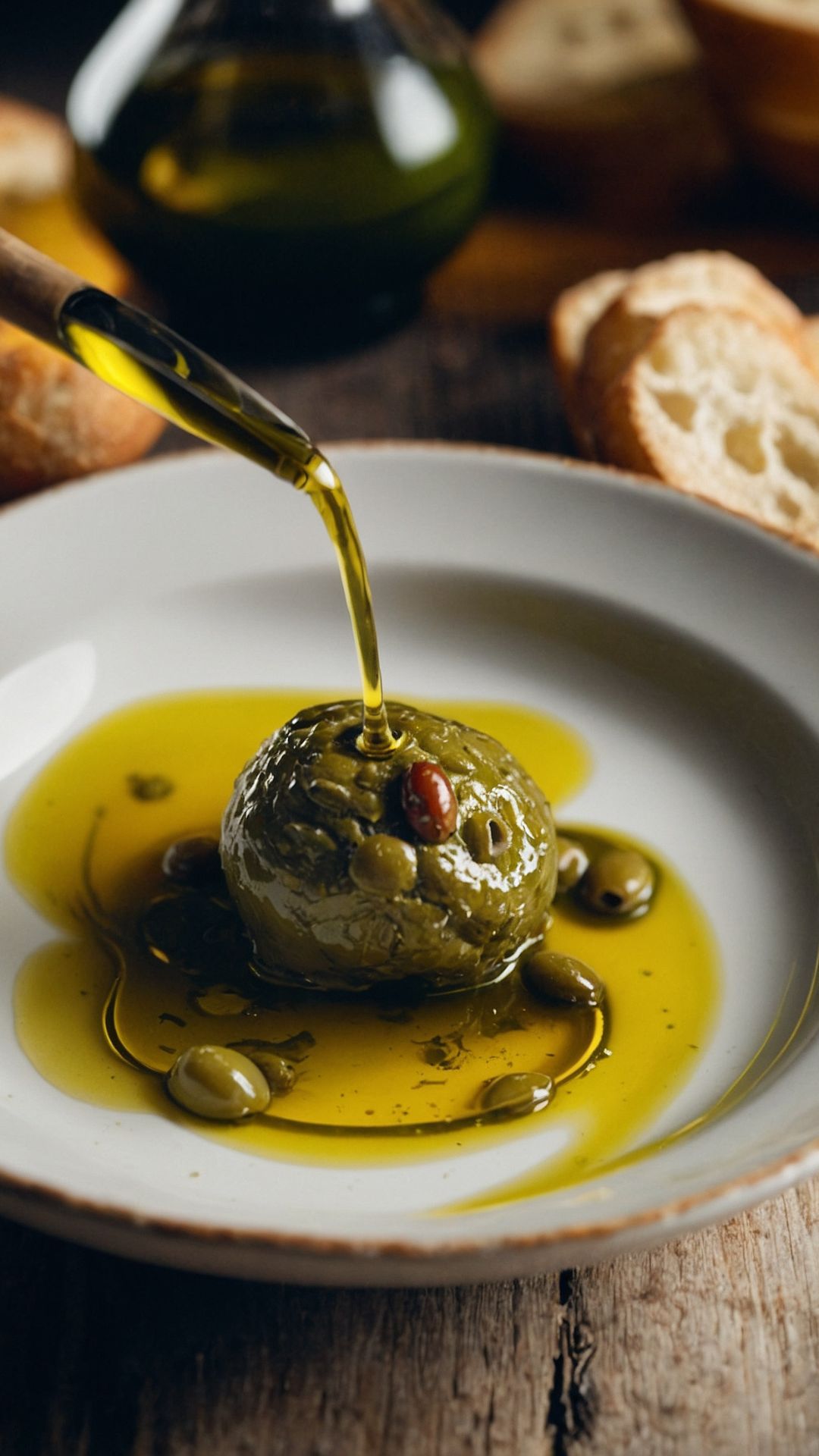 how to make olive oil dip