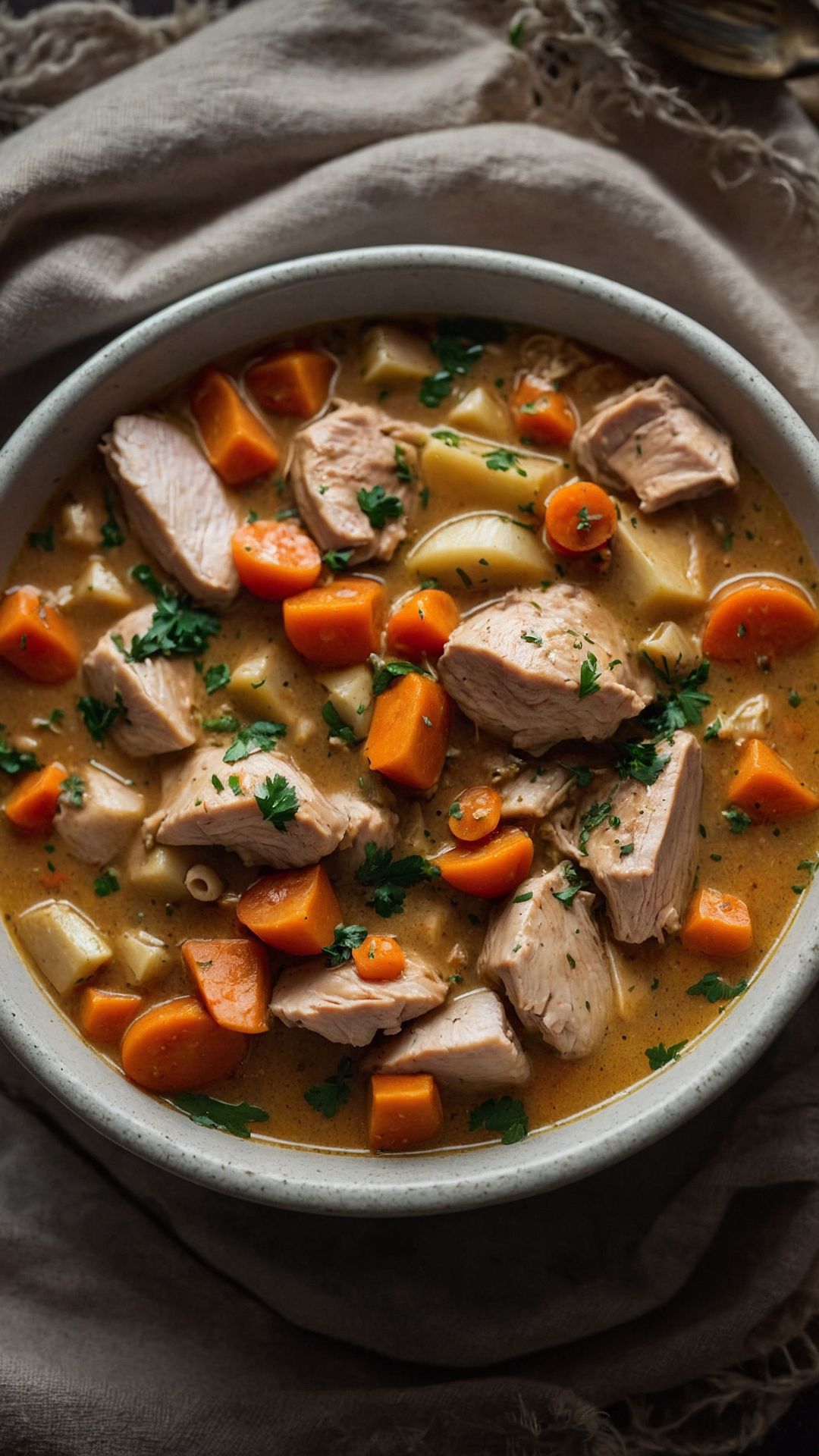 how to make slow cooker white wine chicken stew recipe