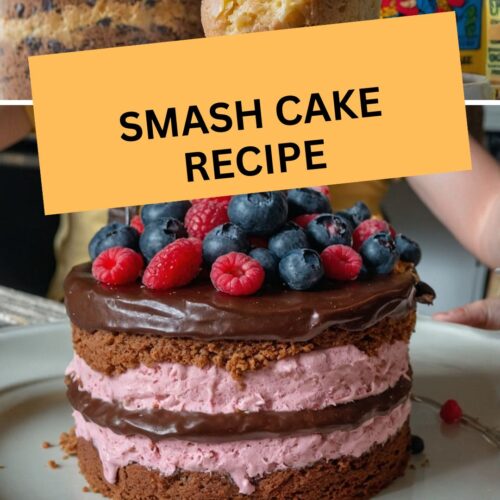 smash cake recipe