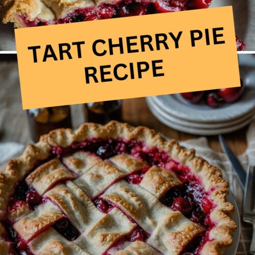 tart cherry pie Recipe