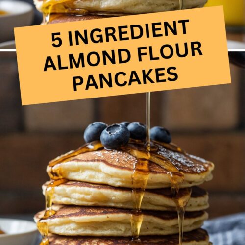 5 ingredient almond flour pancakes