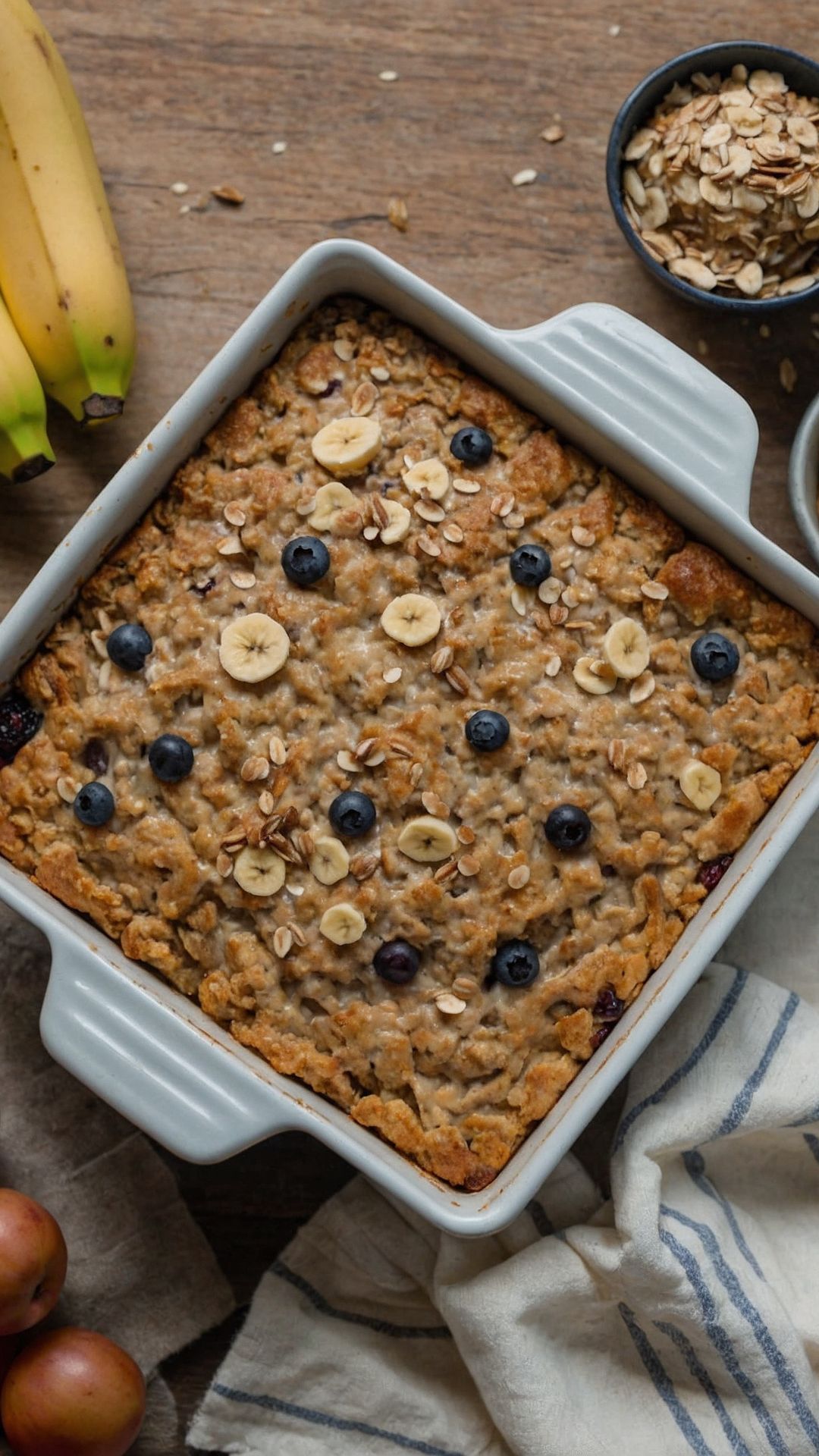 banana baked oatmeal copycat recipe