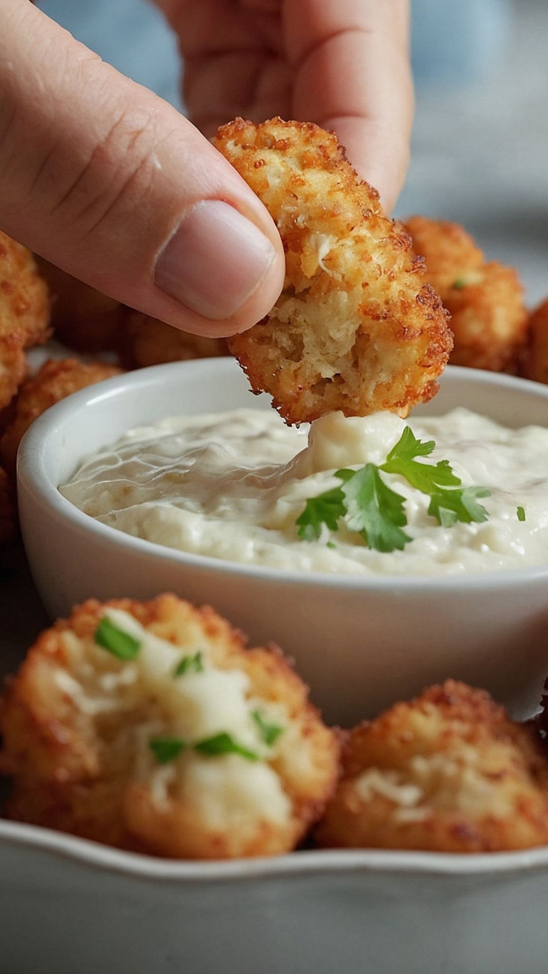 cauliflower tots Recipe cauliflower tots copycat Recipe