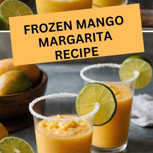 frozen mango margarita recipe