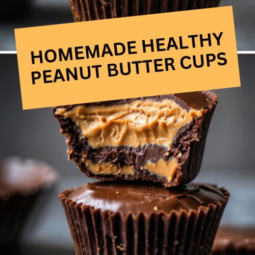 homemade healthy peanut butter cups