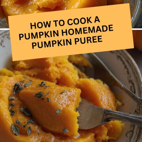 how to cook a pumpkin homemade pumpkin puree