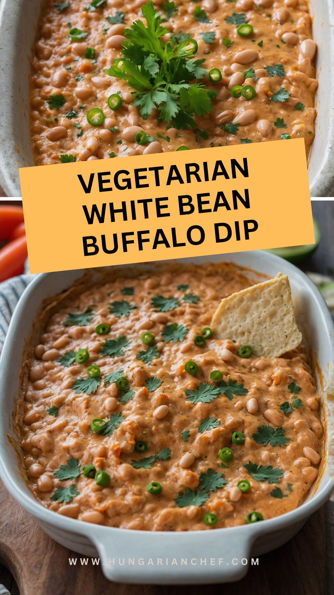 vegetarian white bean buffalo dip vegetarian white bean buffalo dip