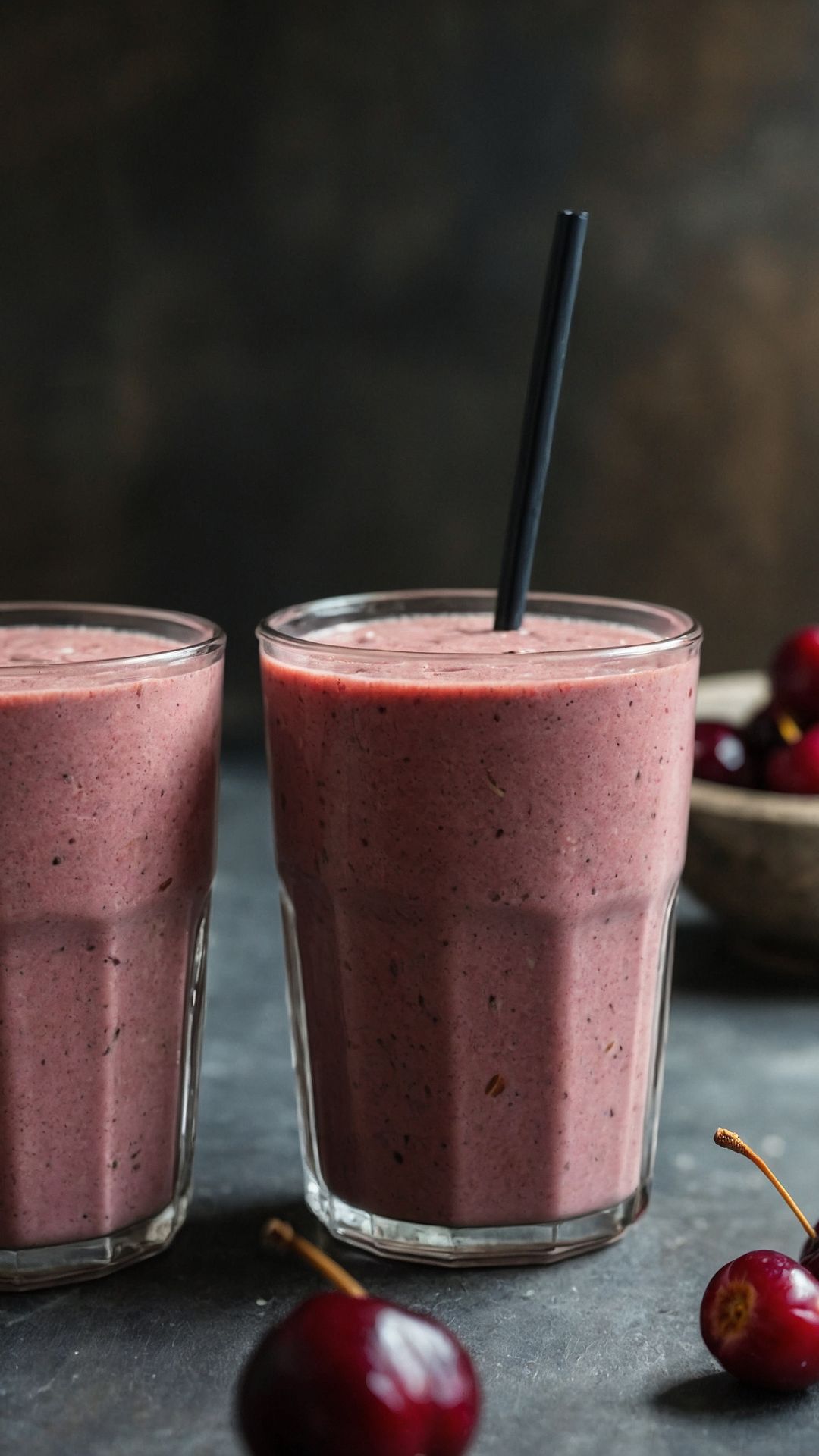 how to make almond cherry smoothie how to make almond cherry smoothie