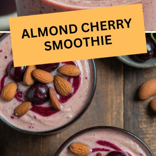 almond cherry smoothie