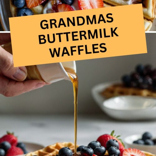 grandmas buttermilk waffles