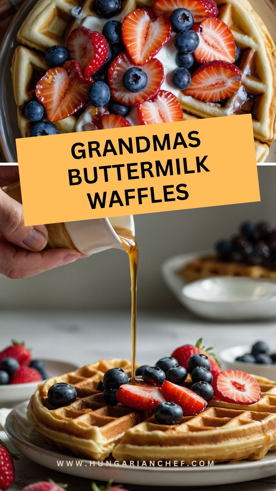 grandmas buttermilk waffles