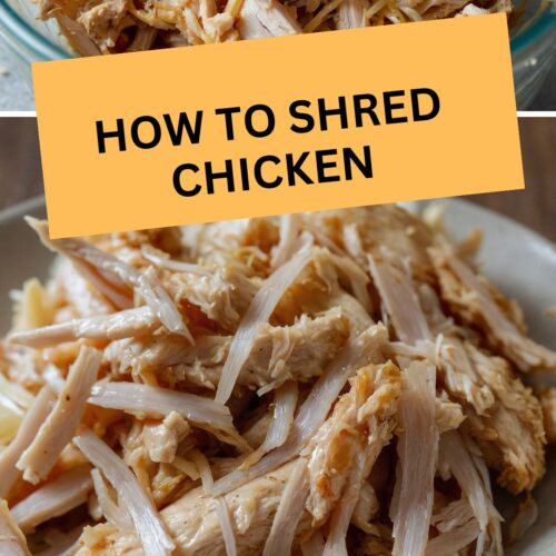 how to shred chicken