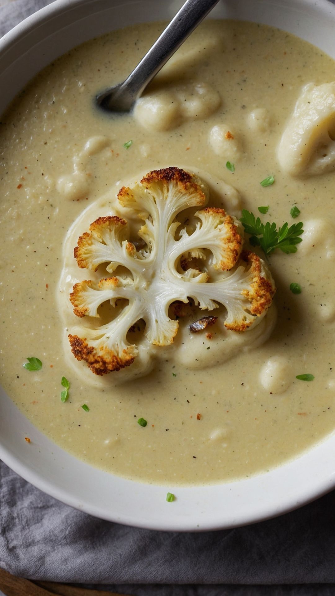how to make roasted cauliflower soup how to make roasted cauliflower soup