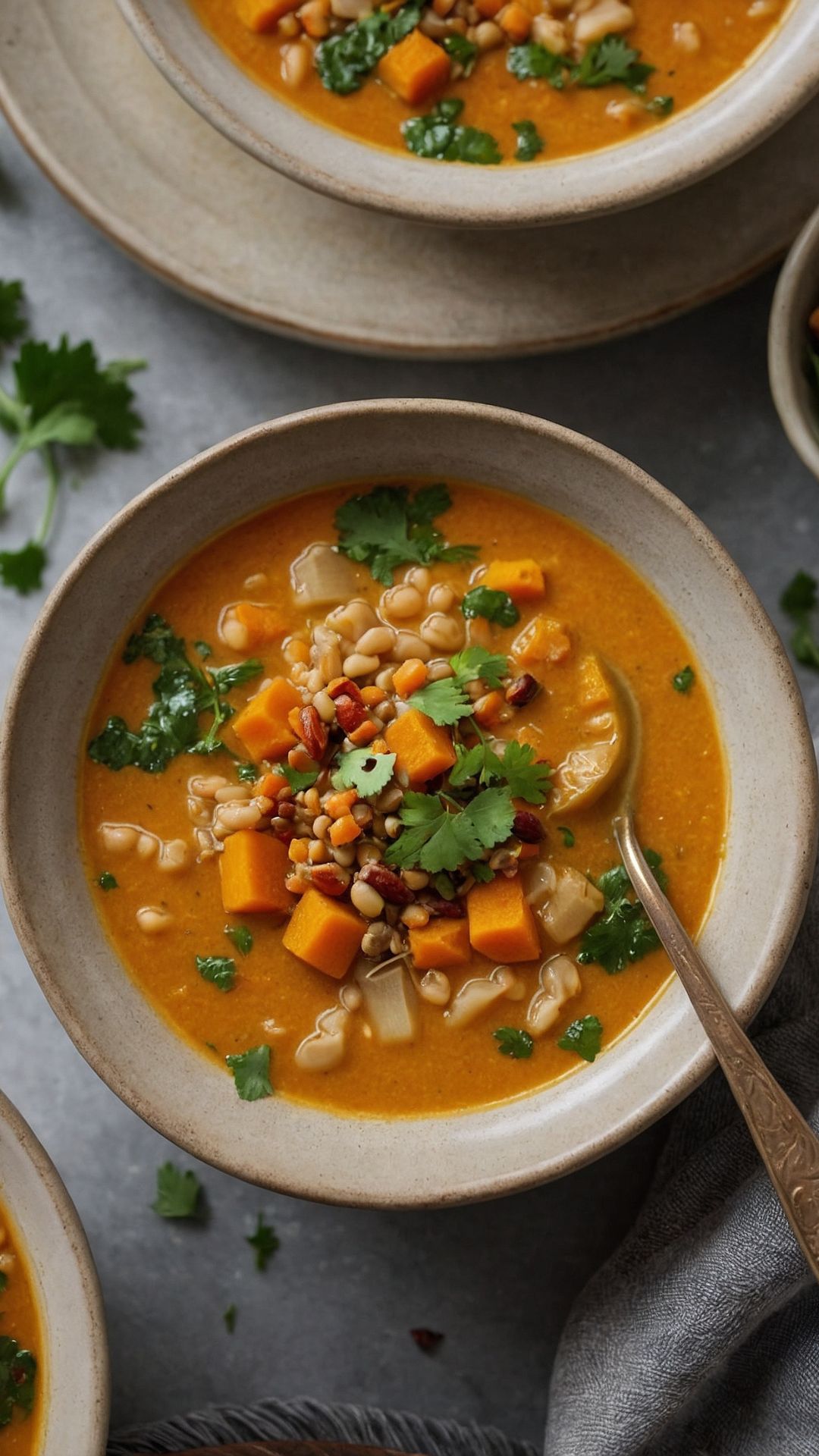 healing thai butternut squash lentil soup copycat recipe