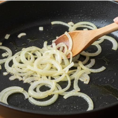 Step 4: Sauté the Onions