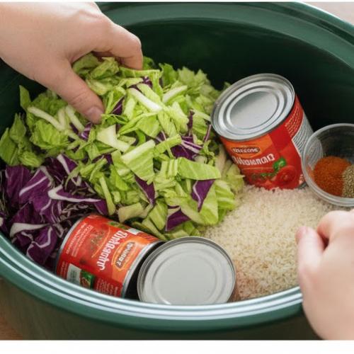 Step 2: Prepare the Cabbage Mix