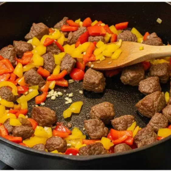 Step 3: Add Vegetables and Garlic