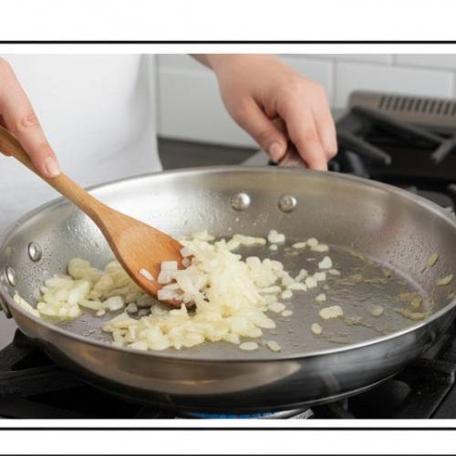 Step 3: Sauté the Onions