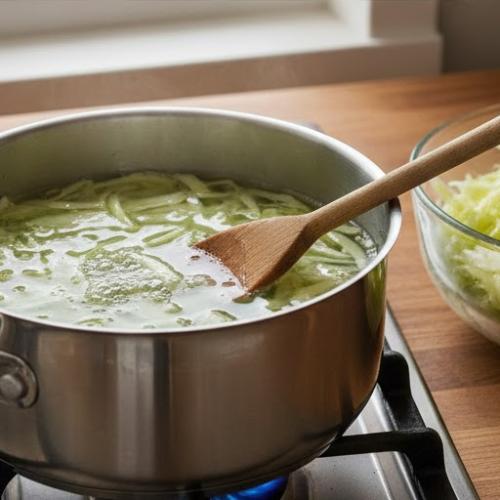 Step 2: Cook the Cabbage Step 2: Cook the Cabbage