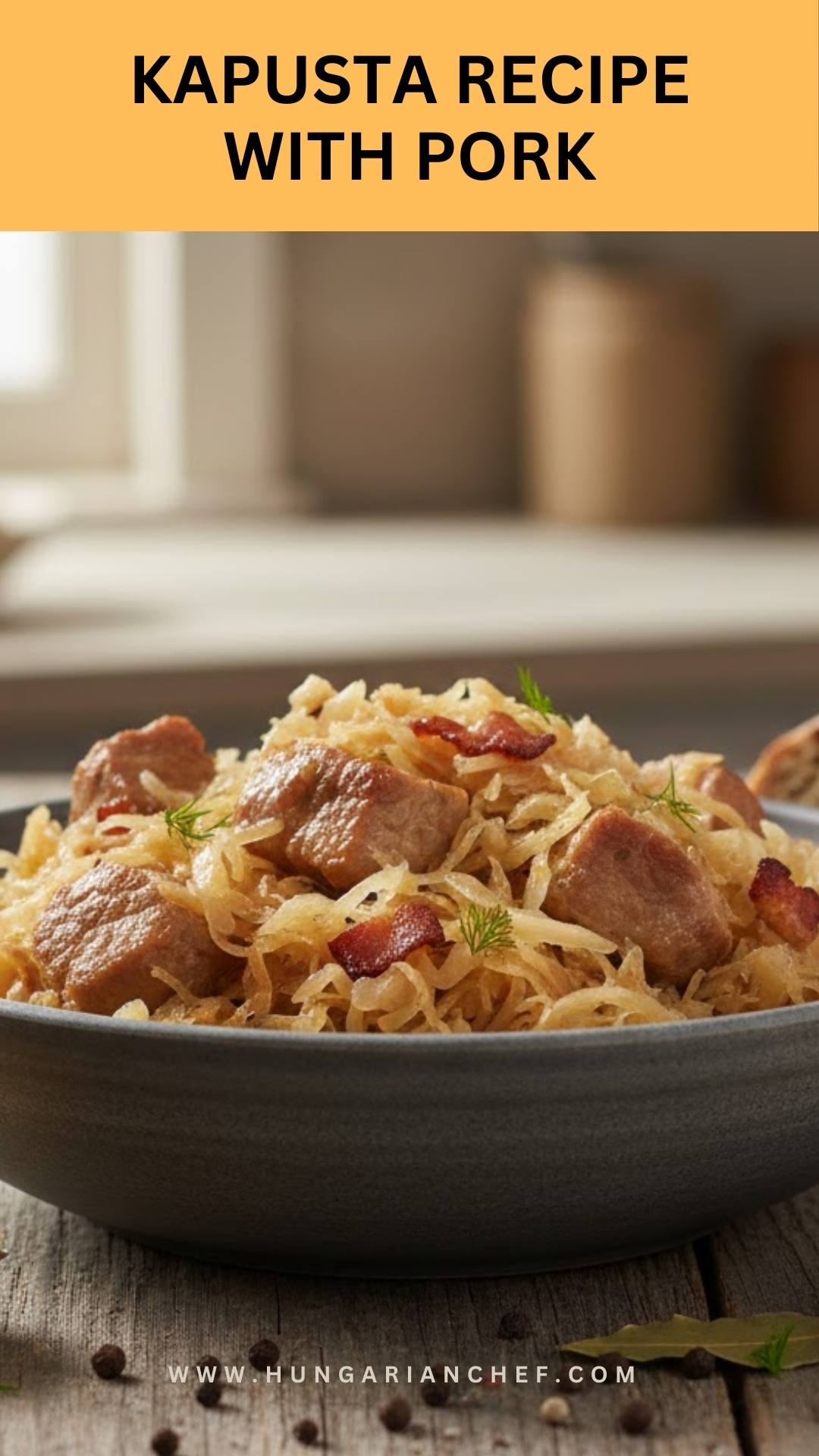 Kapusta Recipe with Pork Kapusta Recipe with Pork