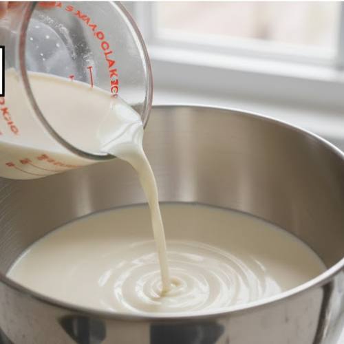 Step 2: Add the Milk Step 2: Add the Milk