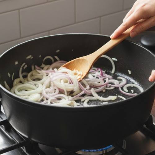 Step 1: Sauté the Onions