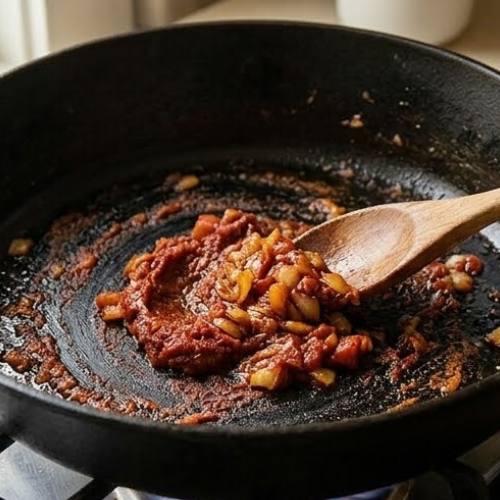 Step 3: Stir in the Paprika