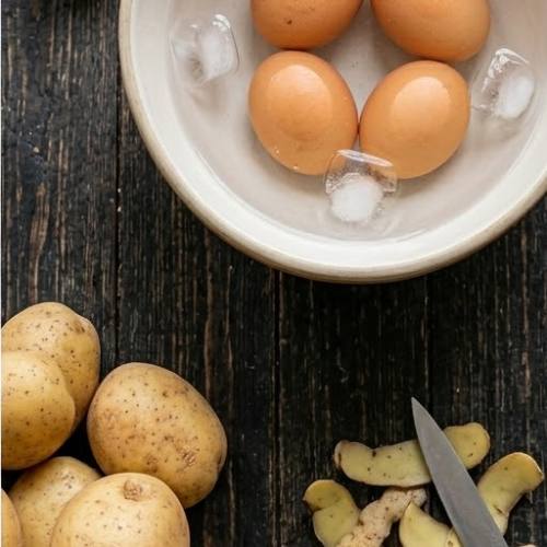 Step 2: Cool, Peel, and Prep