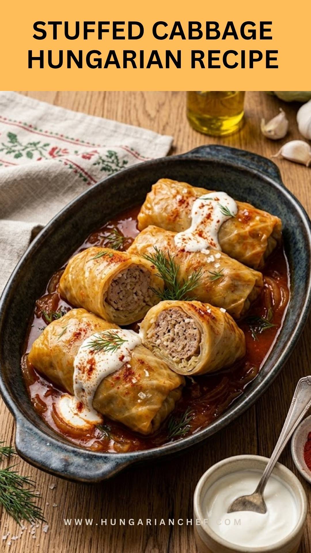 Stuffed Cabbage Hungarian Recipe 