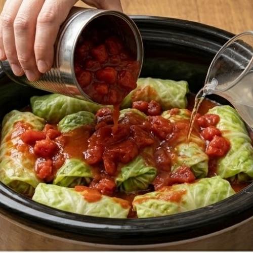 Step 5: Slow Cook the Rolls