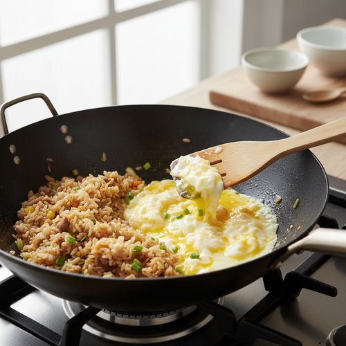 Step 4: Scramble the Eggs